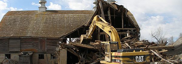 Wyburzenie rozbiórka budynku cennik 2023