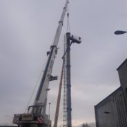 Wyburzenie komina – usługi rozbiórkowe w Warszawie